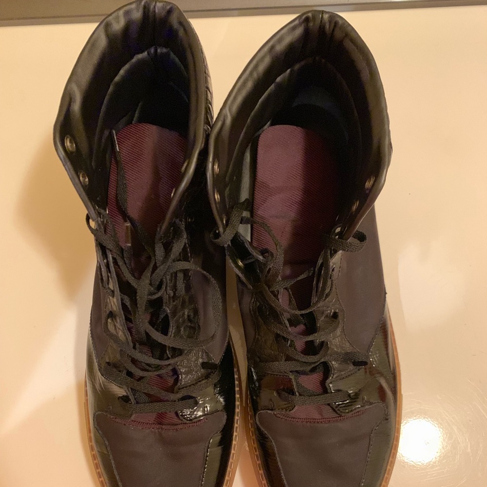 Brown/Blackish high top Balenciaga sneakers